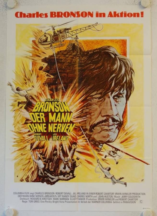 Breakout original release german movie poster